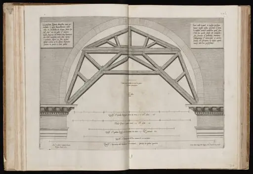 Wooden Falsework Supporting a Vault