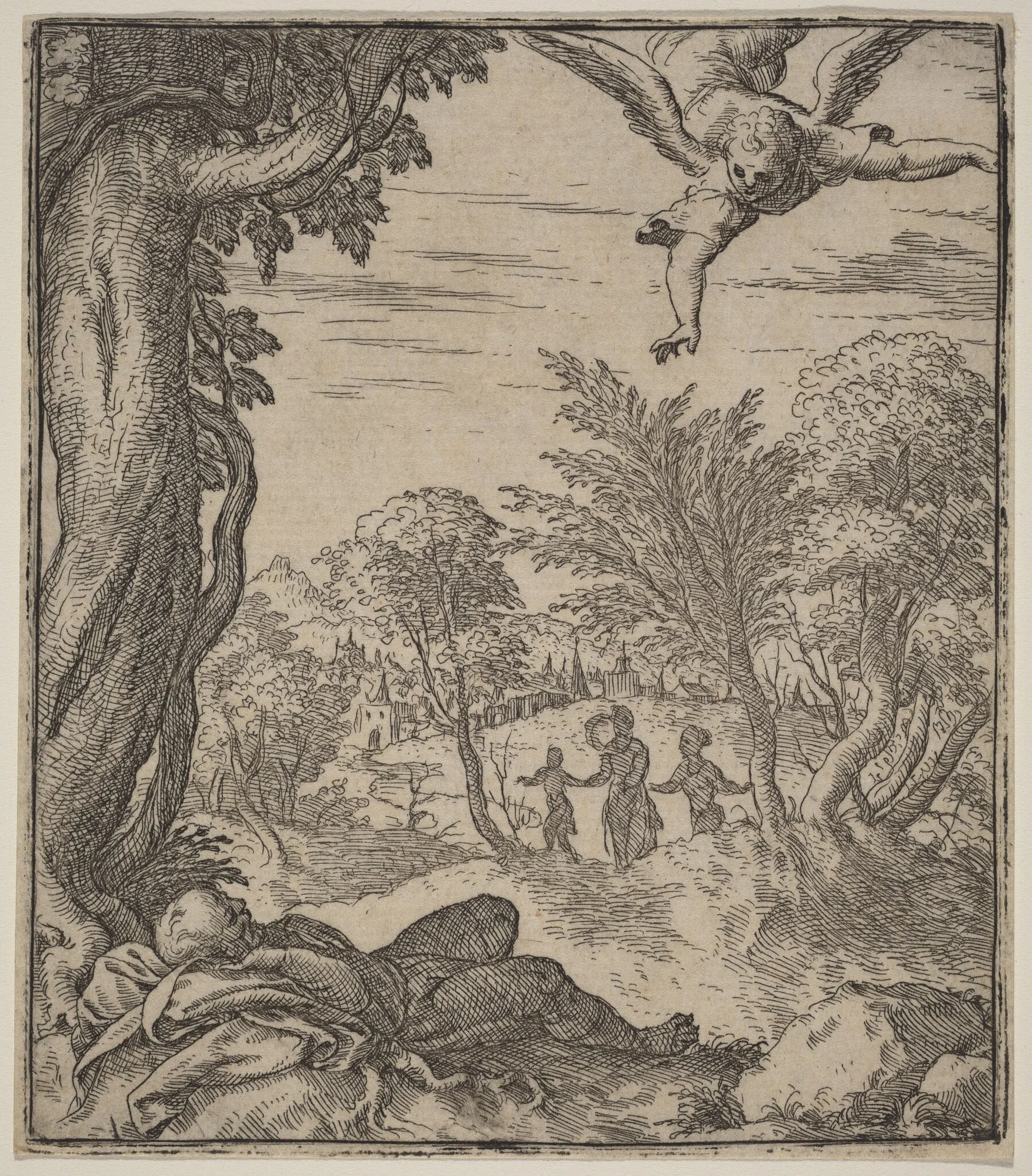 The Angel Appearing to Joseph