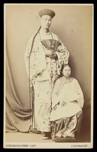 A portrait of Chang Woo Gow and Kin Foo