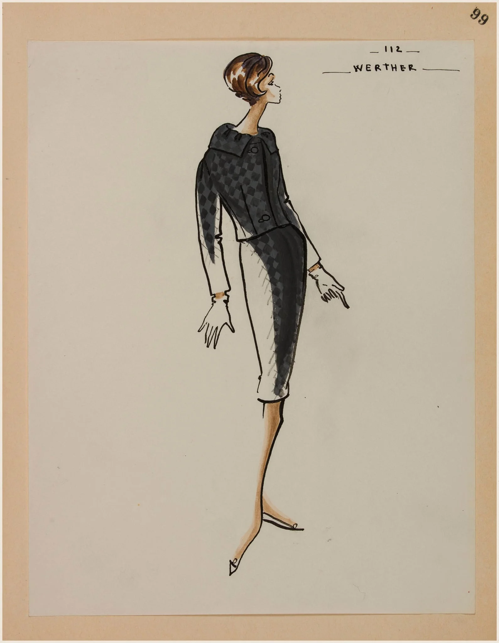 Werther, by Marie-Louise Carven, 1958