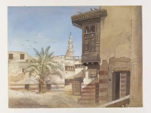 View from the Loggia of the Summer Reception Room (Makad) in the House of the Memluk Raduan Bey, Cairo