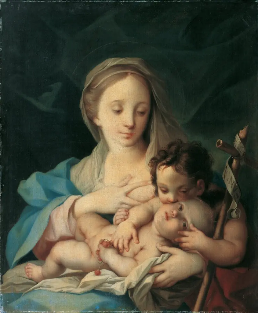 Mary with the Child and St John the Baptist