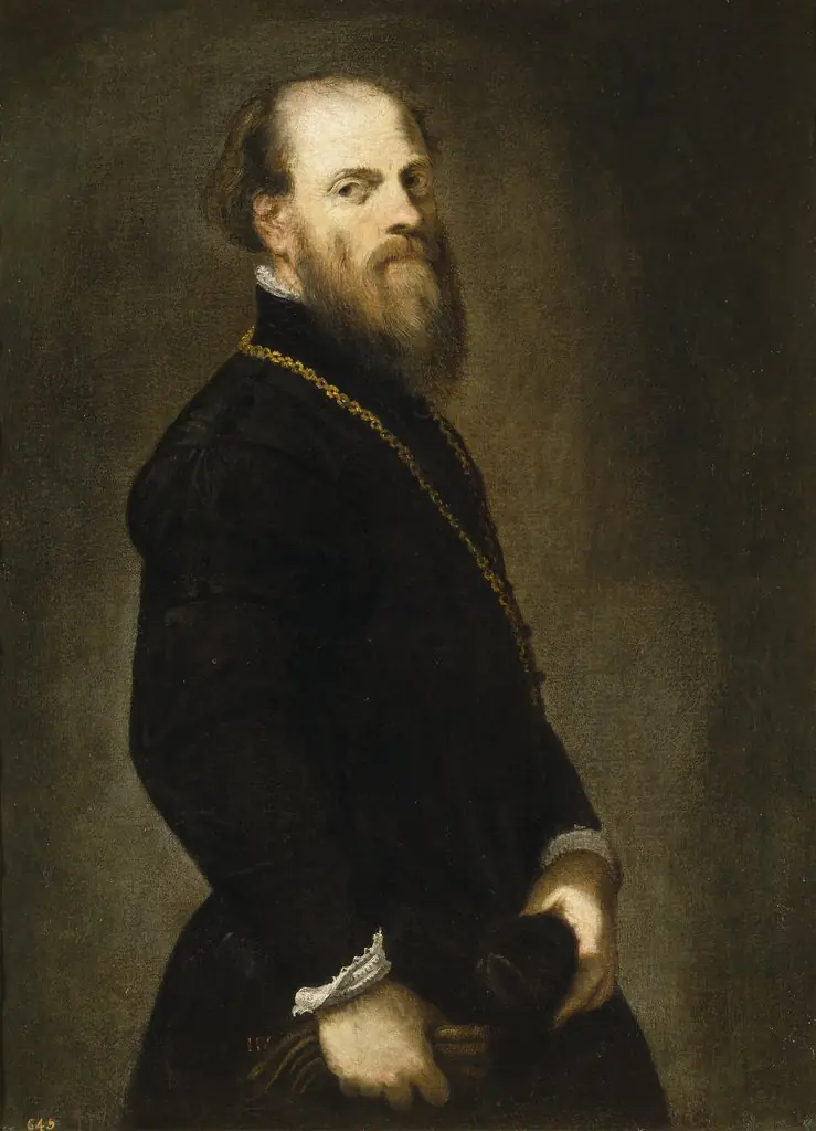 Man with a Golden Lace