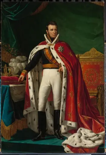 Portrait of William I, King of the Netherlands