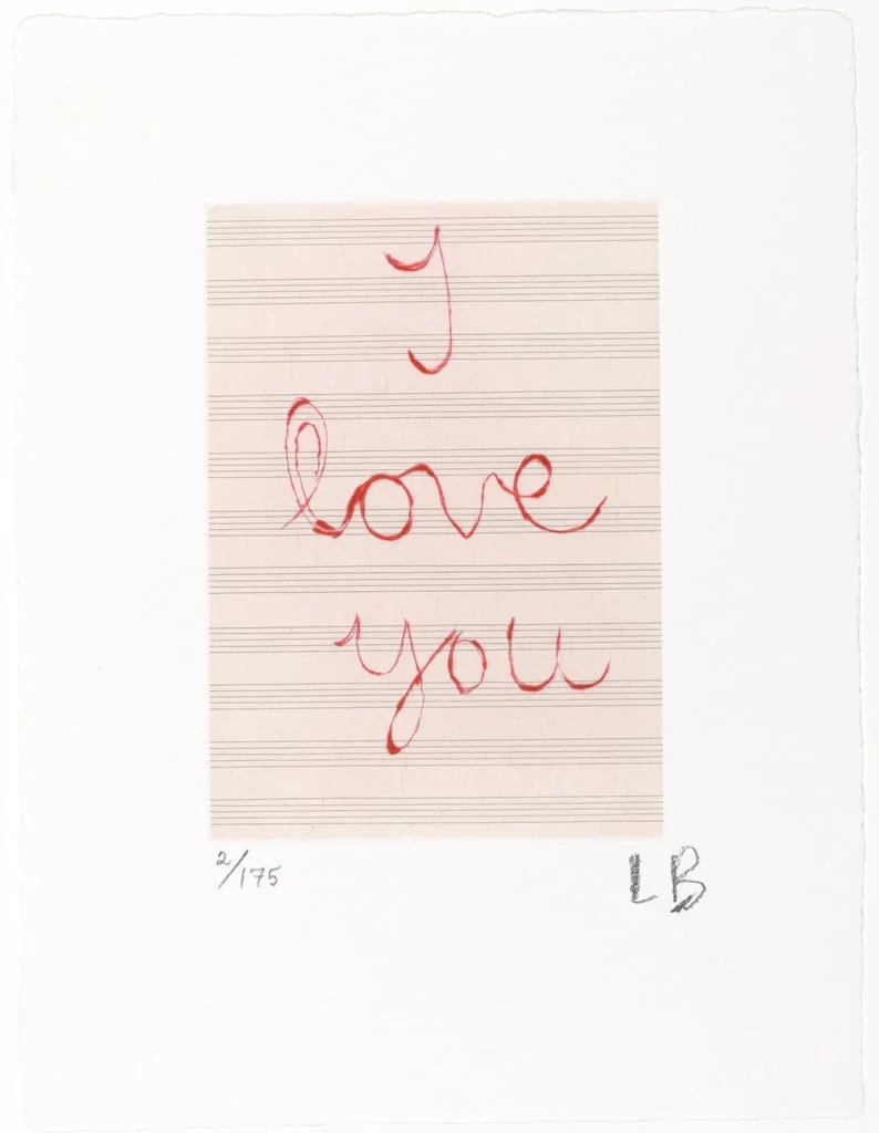 Untitled, by Louise Bourgeois, ink, 2007