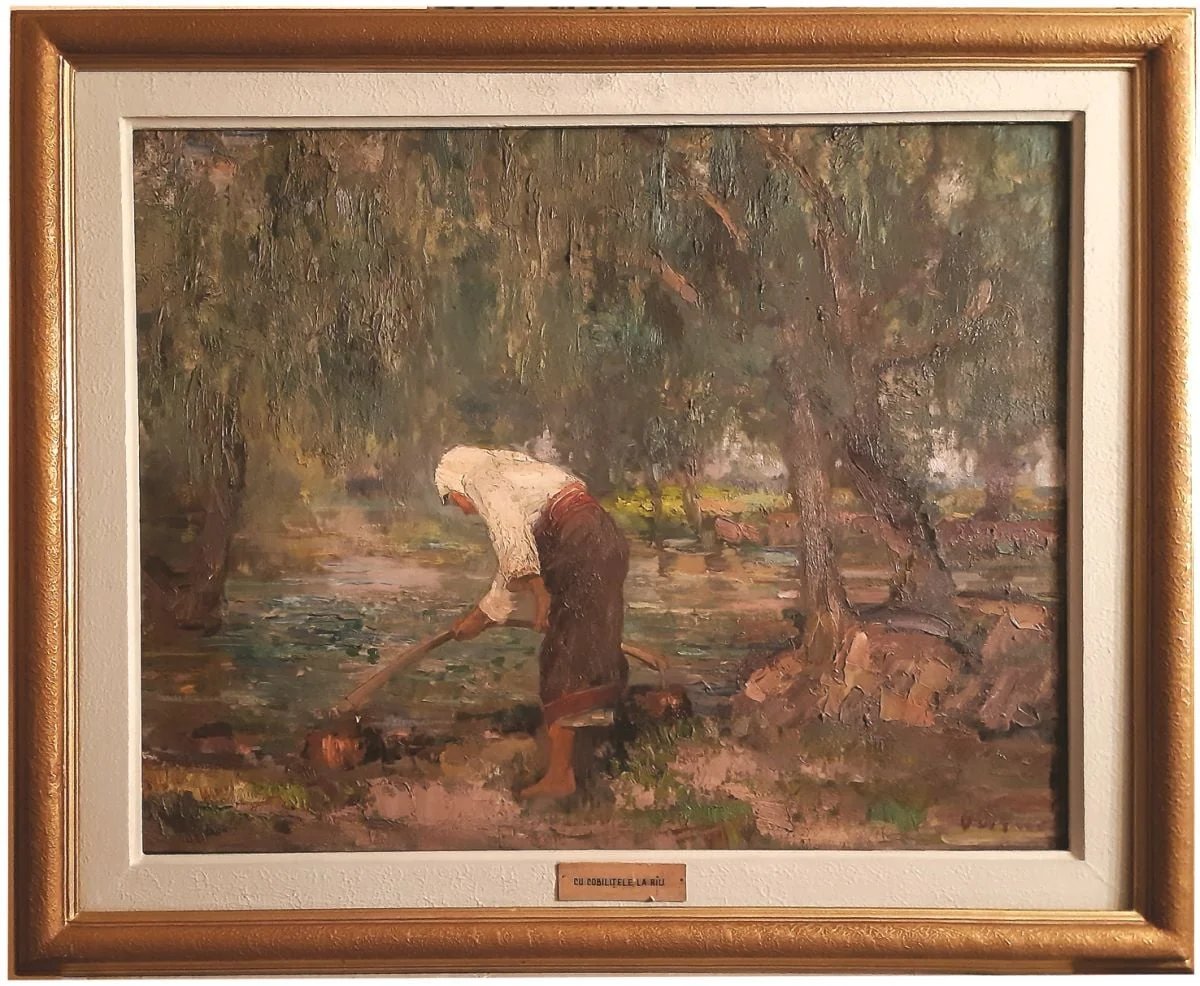 Cu cobilița la râu, by Arthur Verona (Garguromin), unspecified, 1949