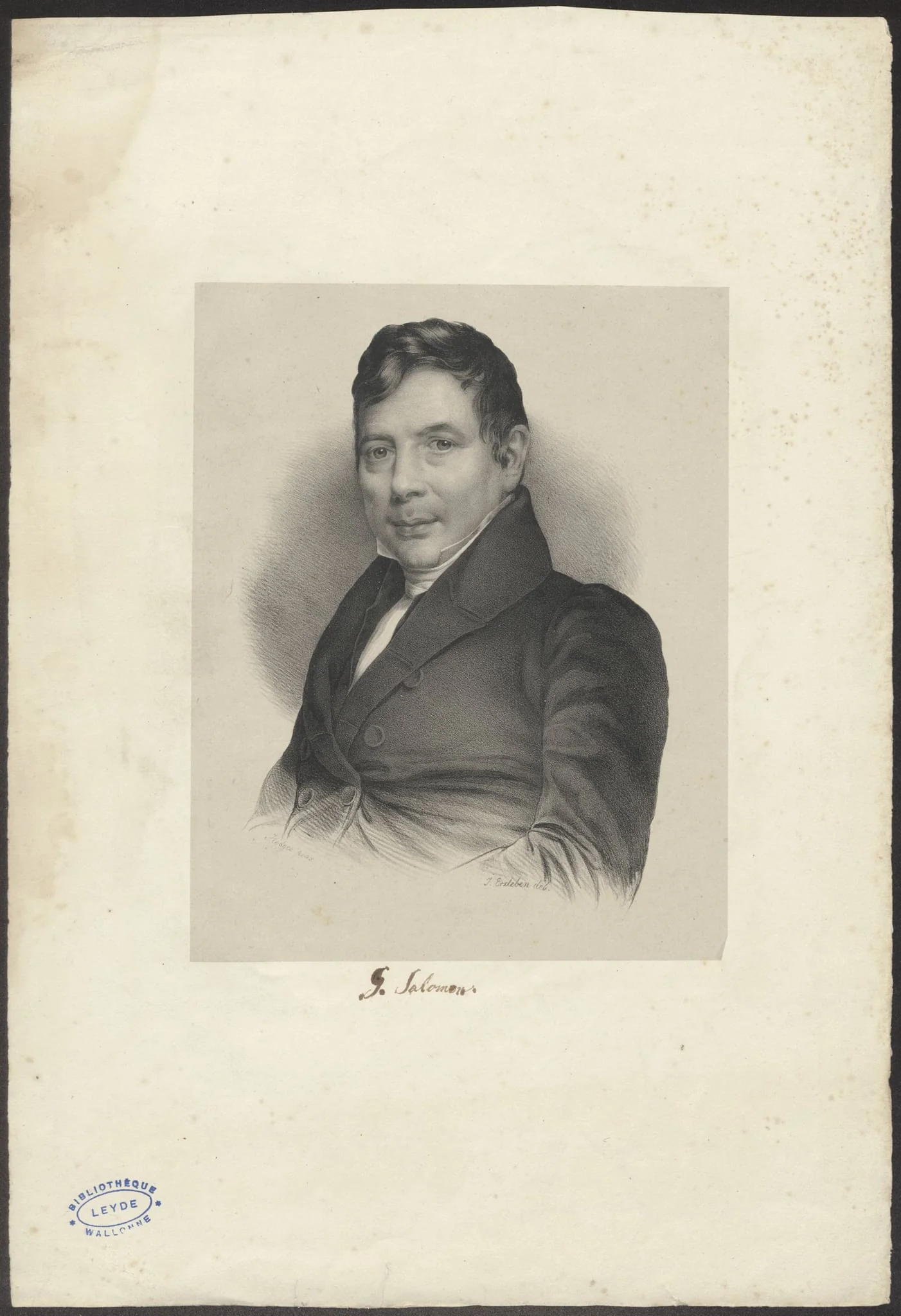 Portrait of G. Salomon