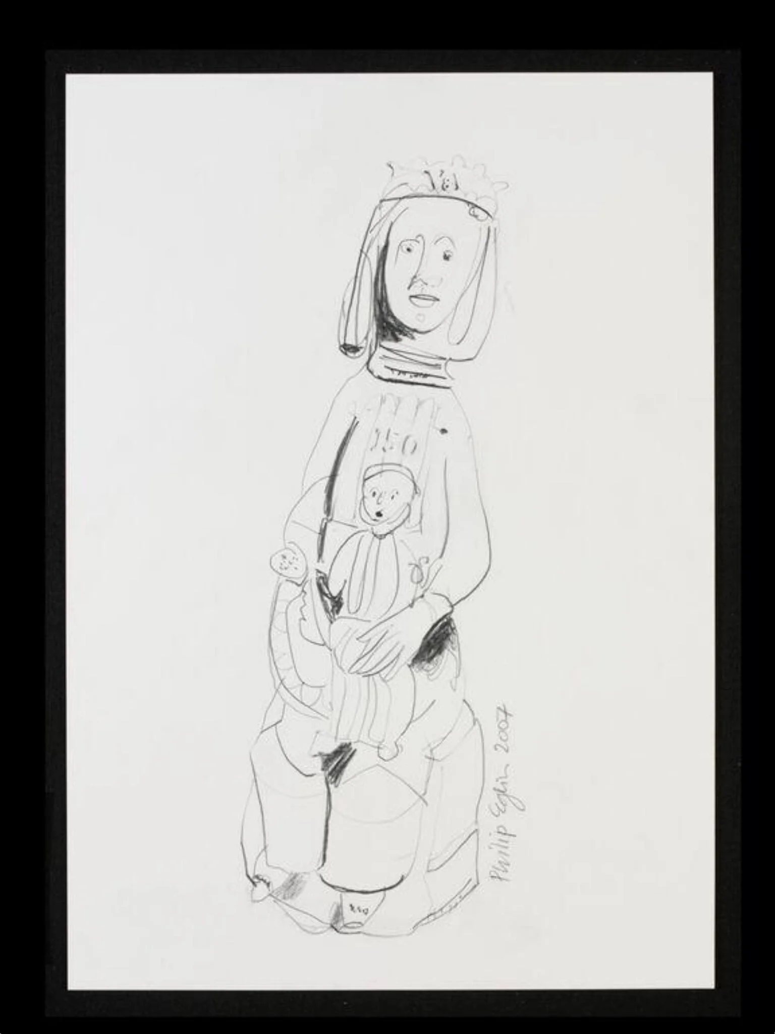 Contribution to V&A's 150th anniversary album, by Philip Eglin, 2007