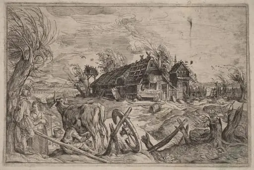 Landscape with a Farmhouse