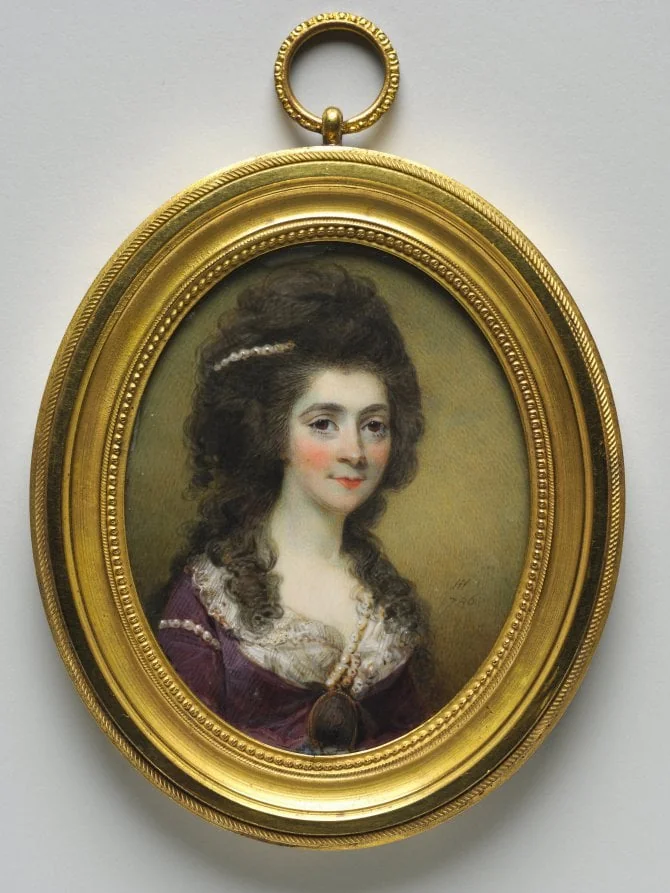 Portrait of a Woman, called Mrs. Close, by Horace Hone, unspecified, 1786