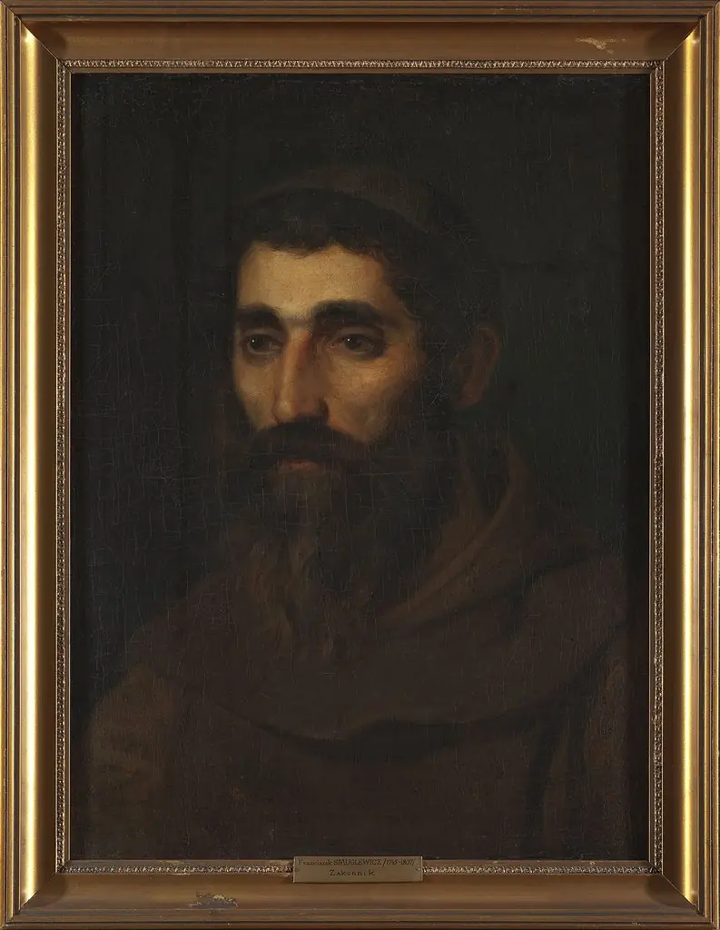 Portrait of a monk