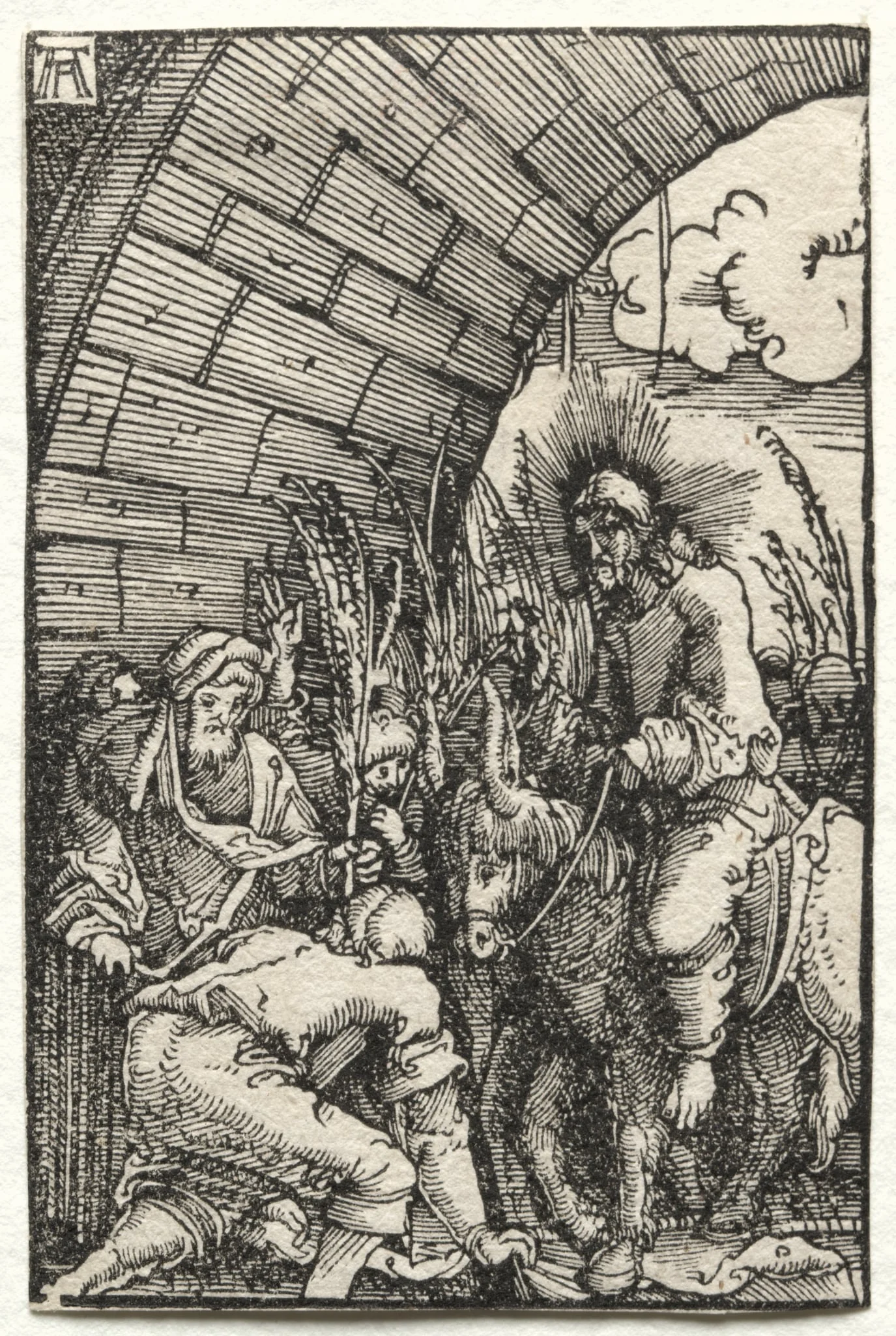 The Fall and Redemption of Man:  The Entry into Jerusalem, by Albrecht Altdorfer, 1515