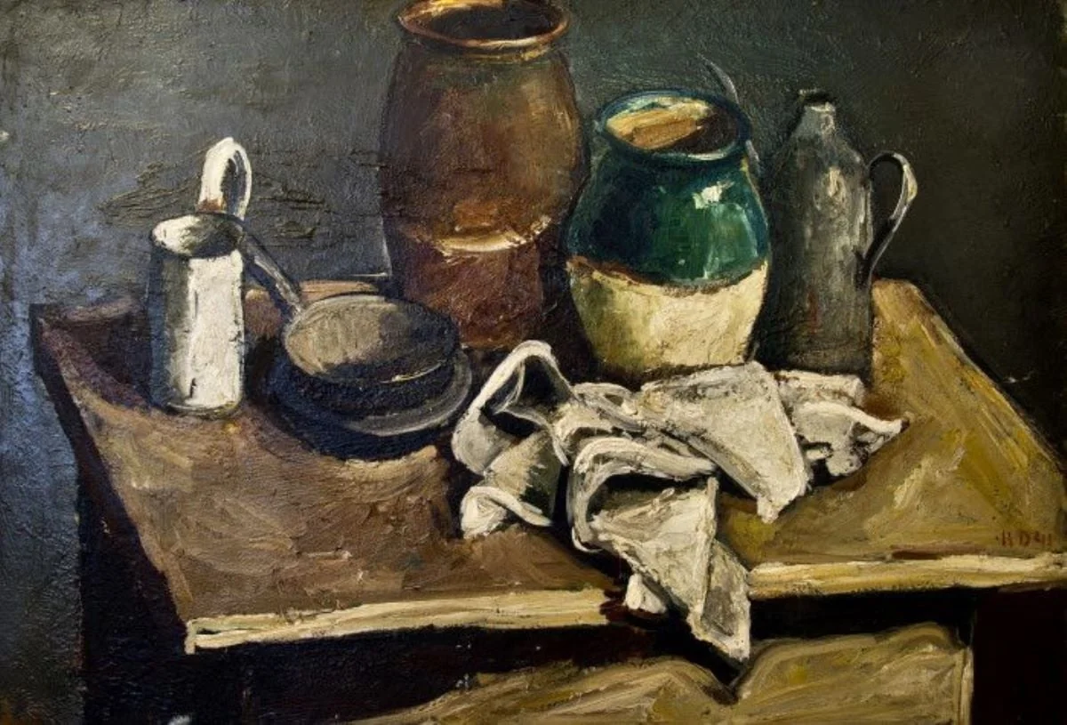 Natură statică, by Horia Damian, unspecified, 1941