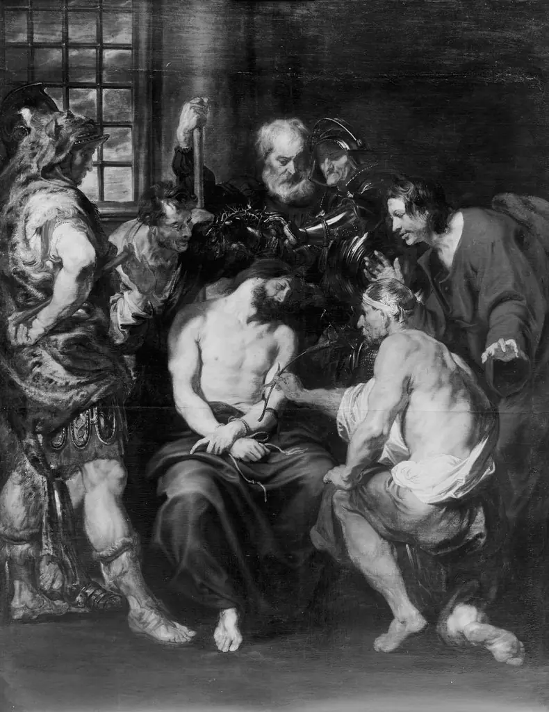 Christ is mocked by soldiers, c. 1618
