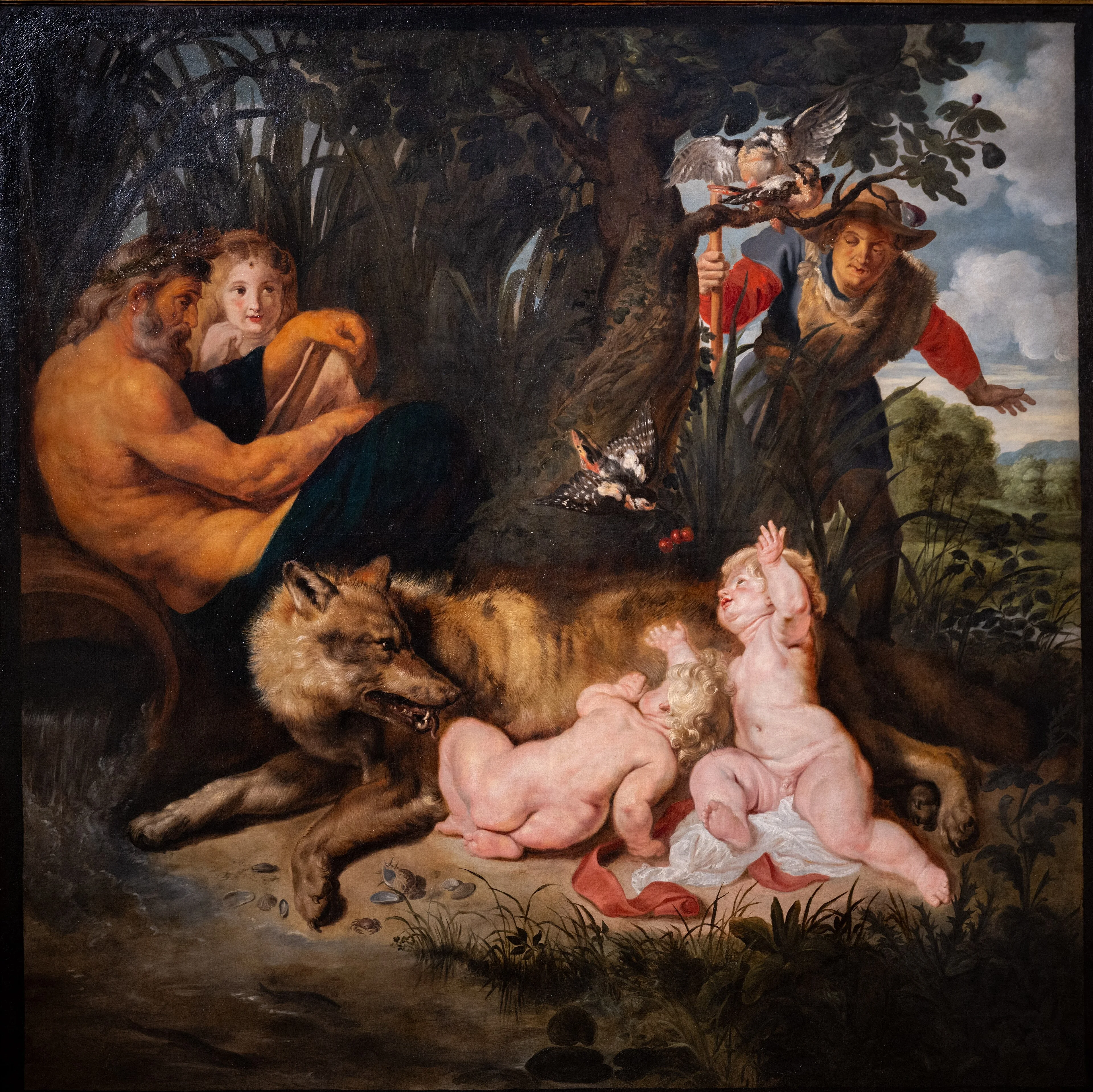Romulus and Remus, by Peter Paul Rubens, oil, 1615