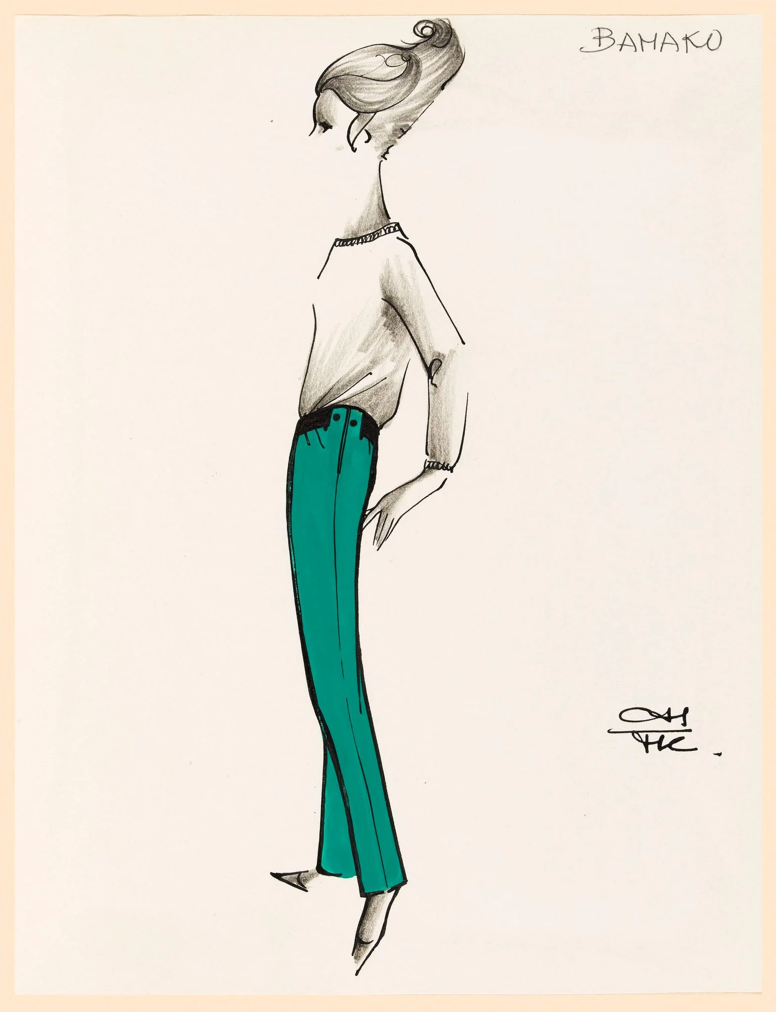 Bamako, by Marie-Louise Carven, 1963