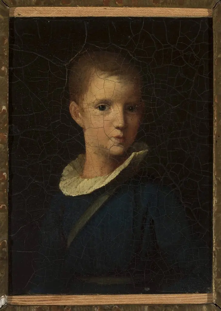 Childhood portrait of Artur Potocki