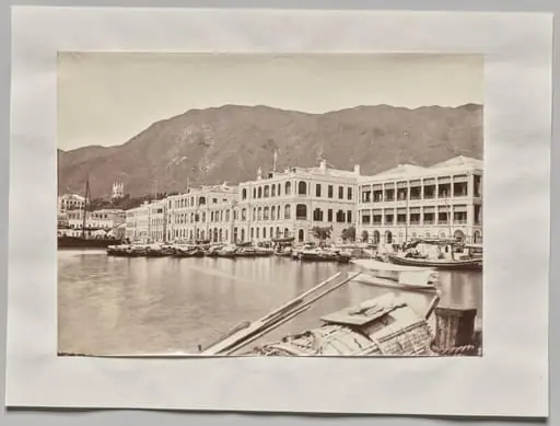 Untitled (View on the Praya, looking east, Hong Kong)