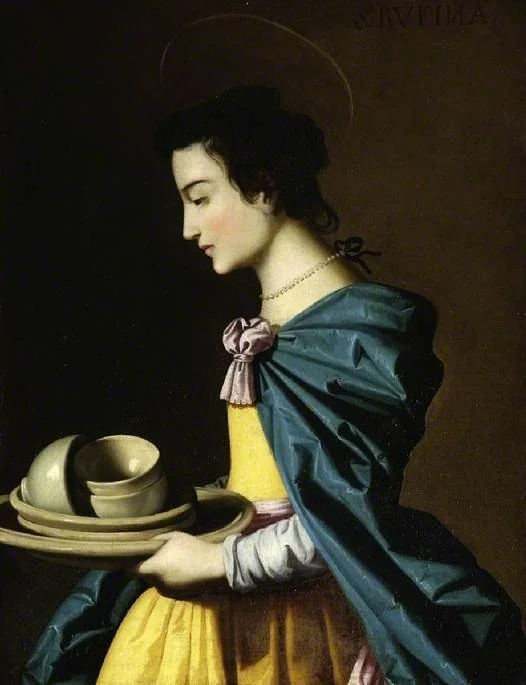 St. Rufina, by Unknown, oil