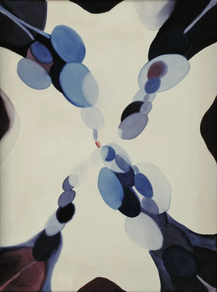Untitled, by Alice Baber, oil, 1960