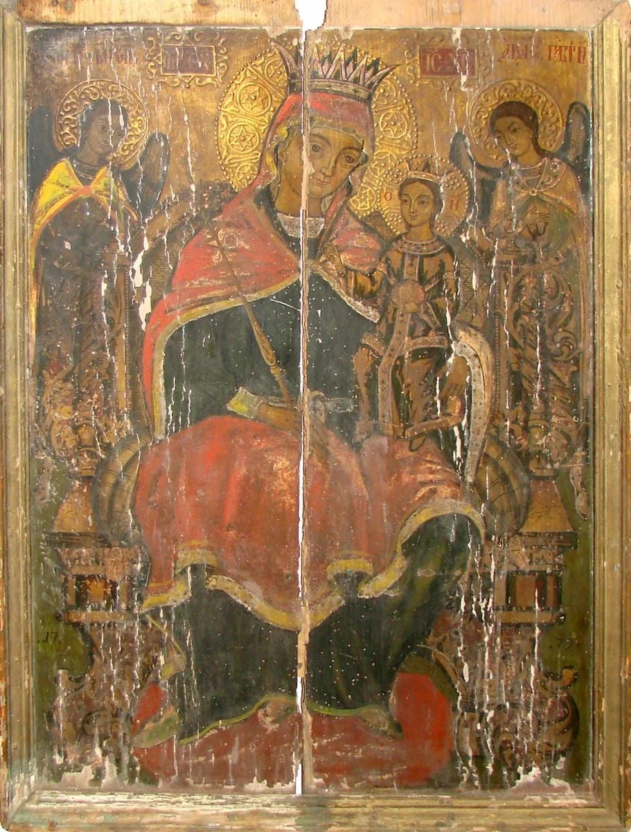 Maica Domnului cu Pruncul, by Simon din Bălgrad, 1779
