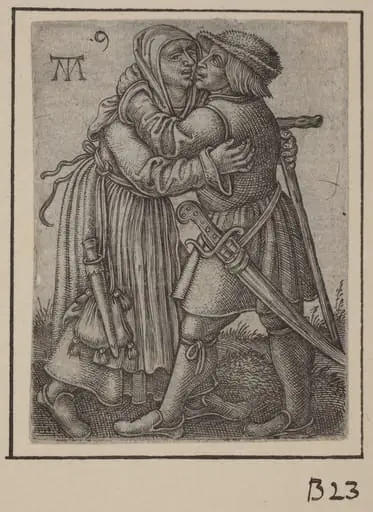 Embracing Couple