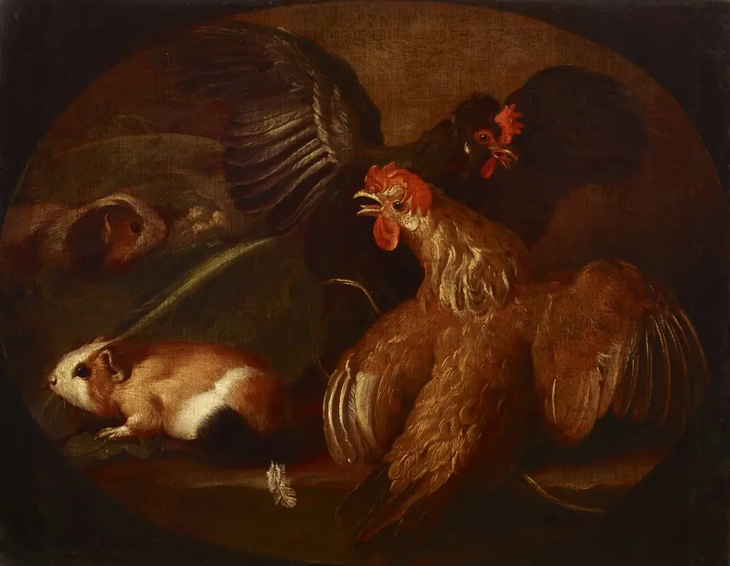 Hens and Guinea Pigs