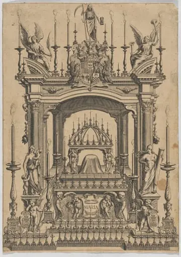 Catafalque for an Unknown Woman Named Maria
