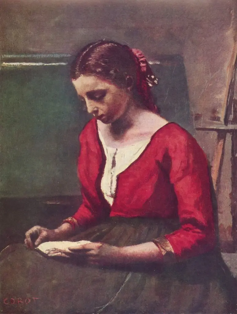 A Girl Reading