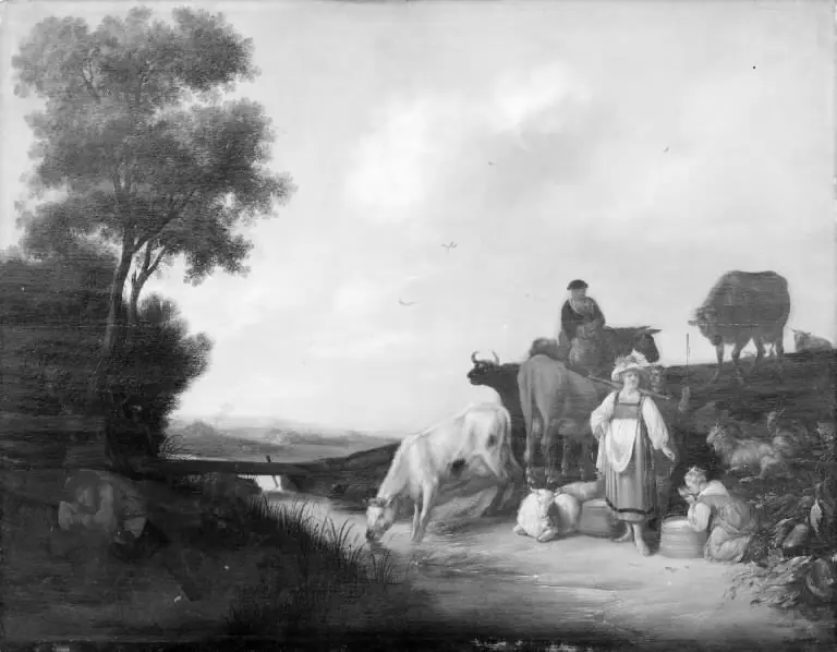Cattle by a Watering Place