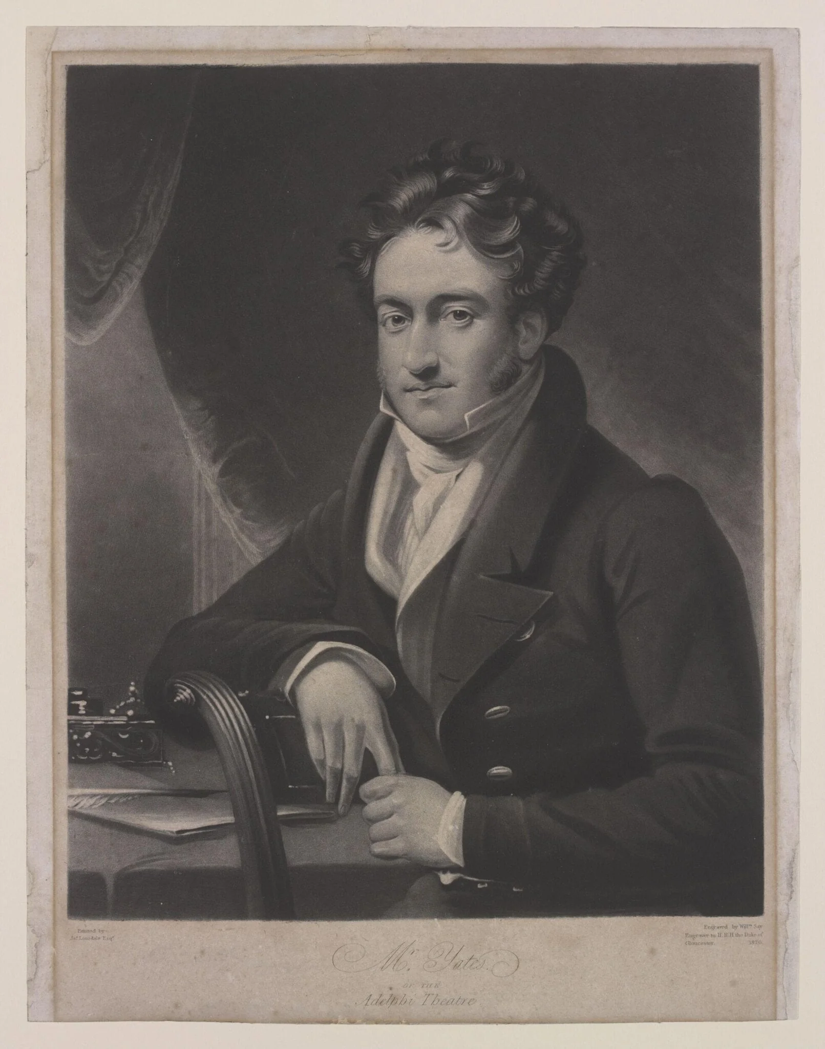 Mr Yates of the Adelphi Theatre