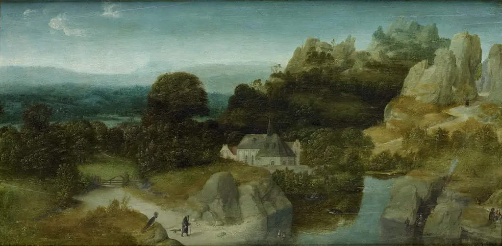 Landscape with the temptation of St Antony