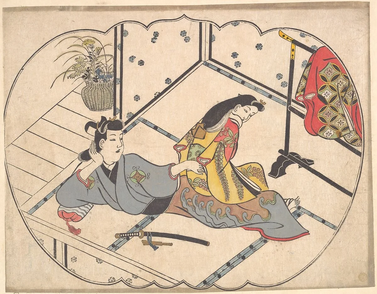 Untitled, by Furuyama Moroshige, ink, 1690