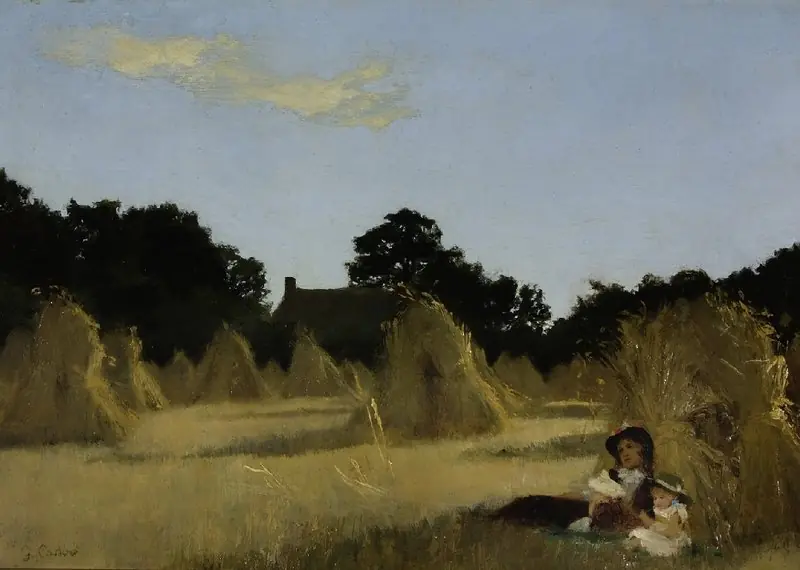 A harvest landscape