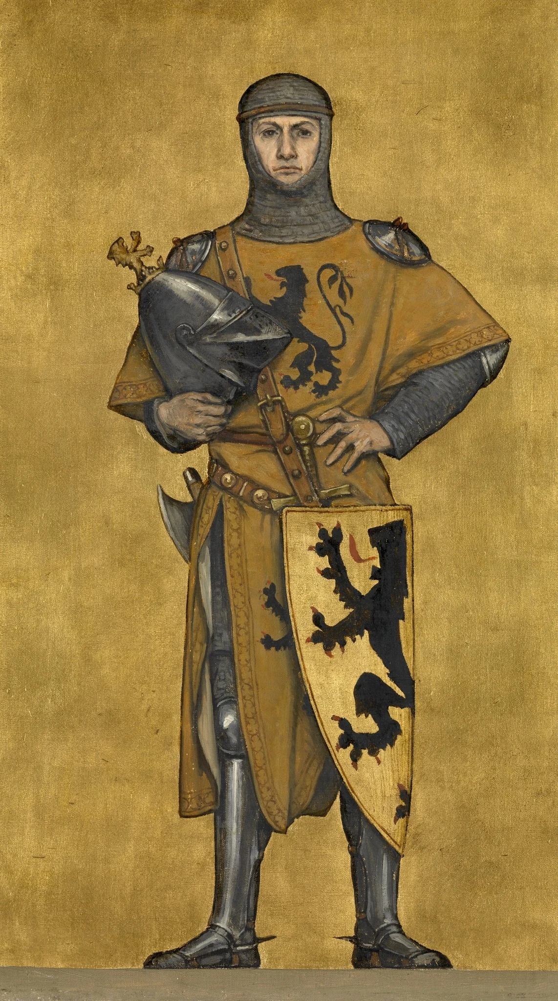 William of Jülich, by Albrecht De Vriendt, oil, 1895