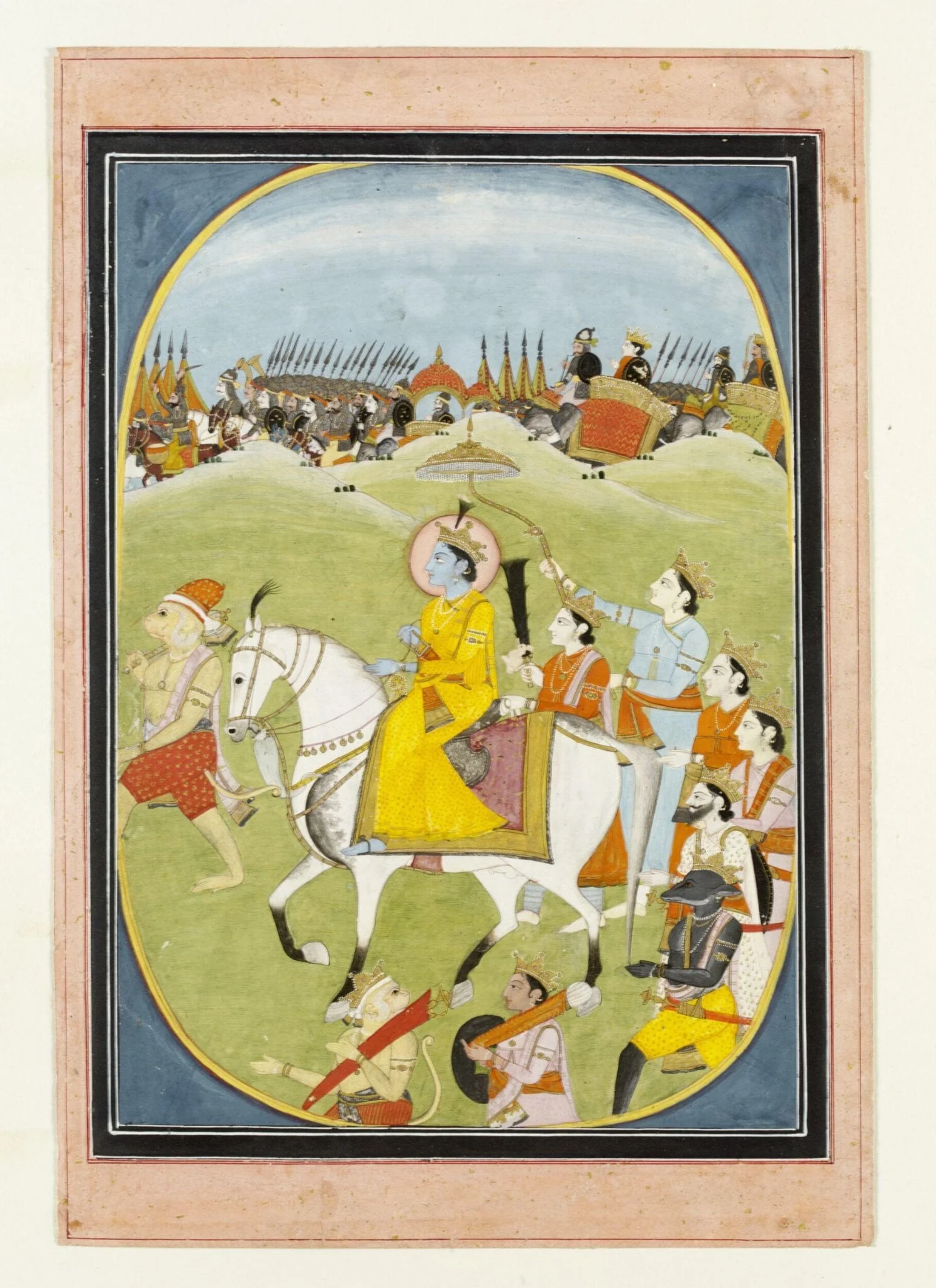 Rama, by Unknown, paint, 1830