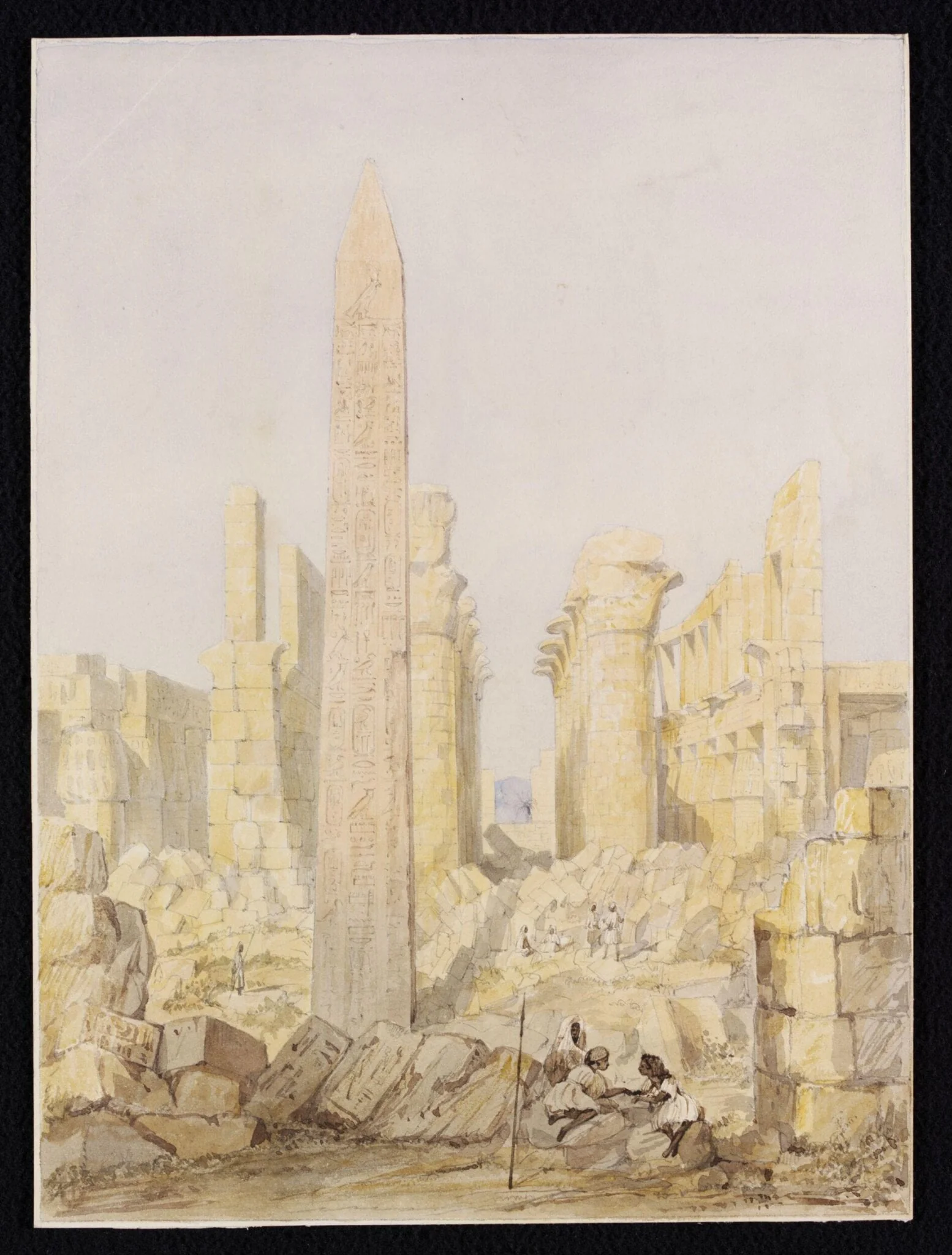 Great Temple.  Karnac. Thebes
