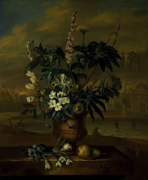 Twelve Months of Flowers: January