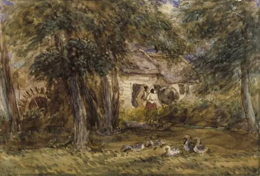 A Water-Mill near Bettws-y-Coed