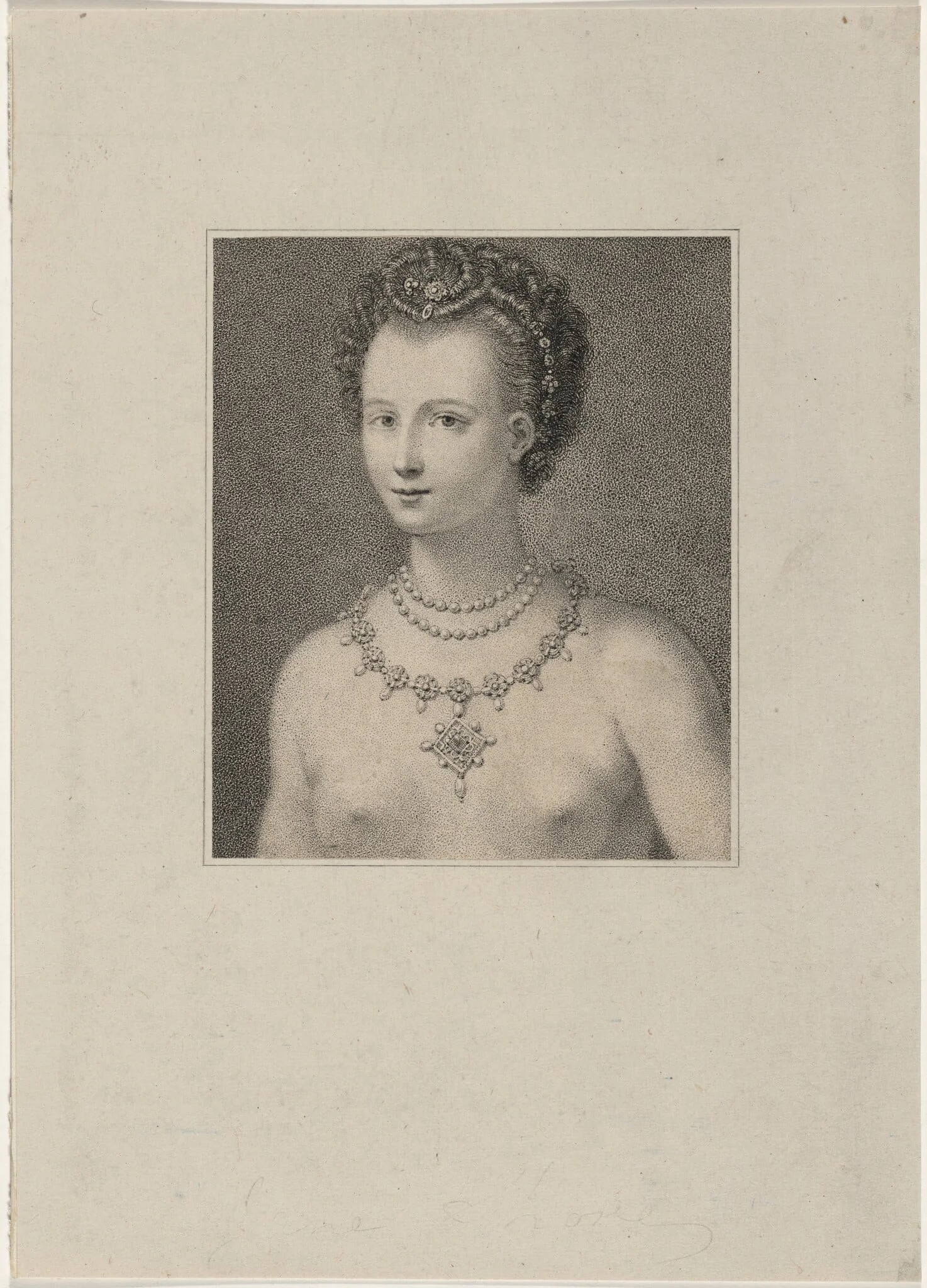 Jane Shore, by Francesco Bartolozzi, 1771