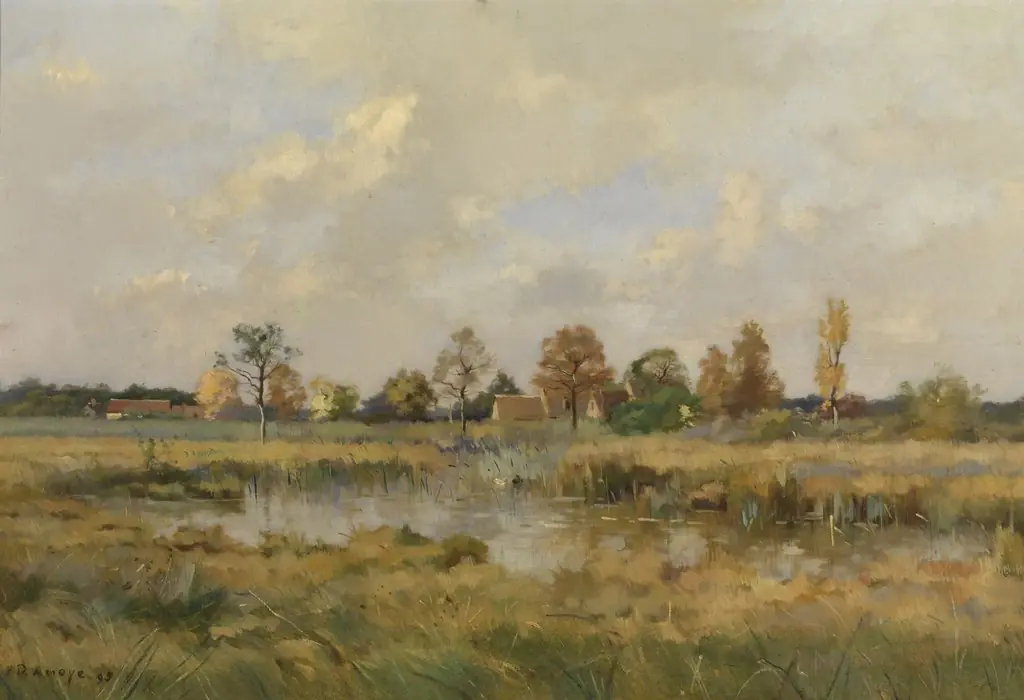Landscape near Amiens