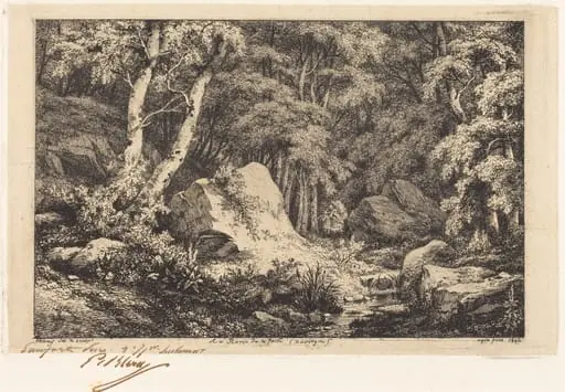 Au ravin de la faille, Auvergne (The Ravine at Auvergne)