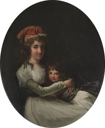 Portrait of a Mother and Daughter