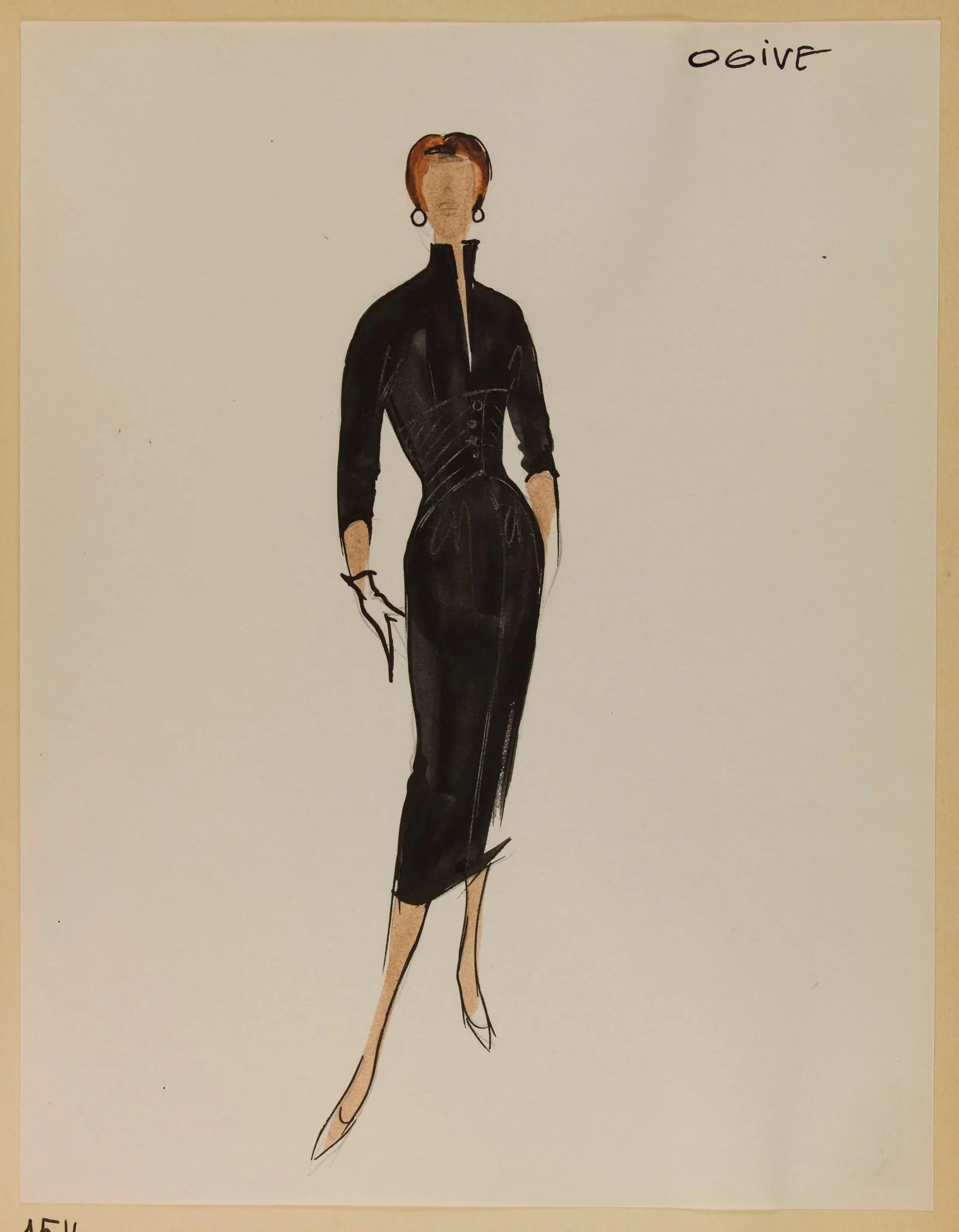 Ogive, by Marie-Louise Carven, 1955