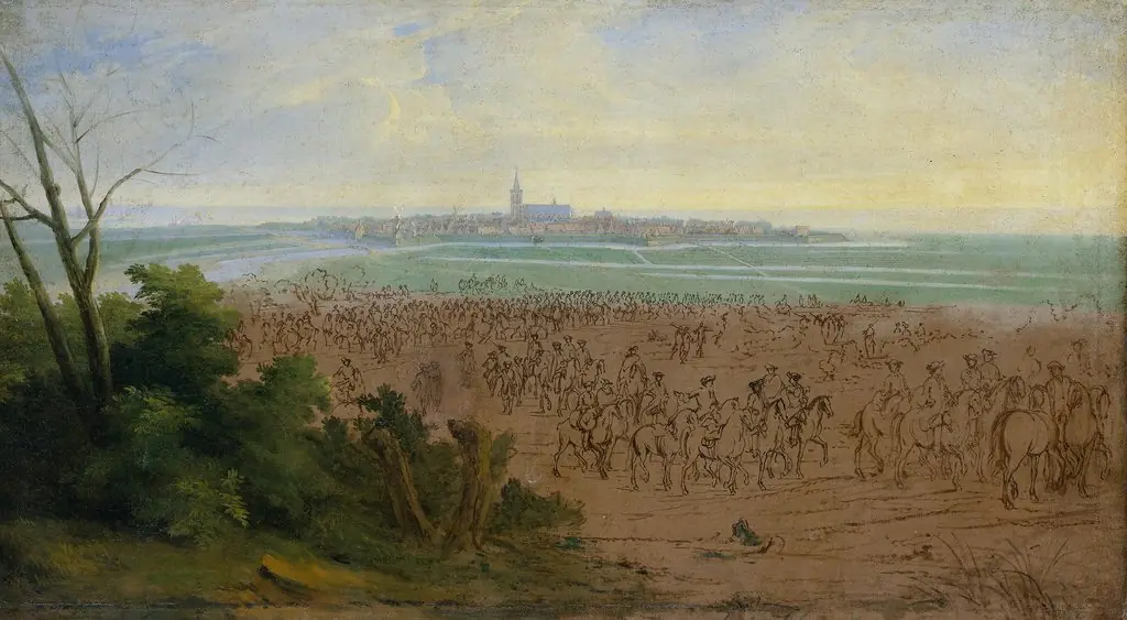 The French army at Naarden, 20 July 1672
