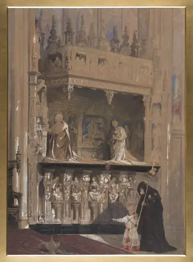 Monument of the Cardinald D'Amboise in Rouen Cathedral