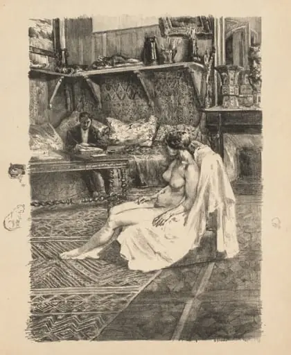 The Model Session (La Séance de modèle)