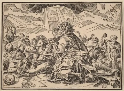 Christ Tells His Disciples of the Last Judgment