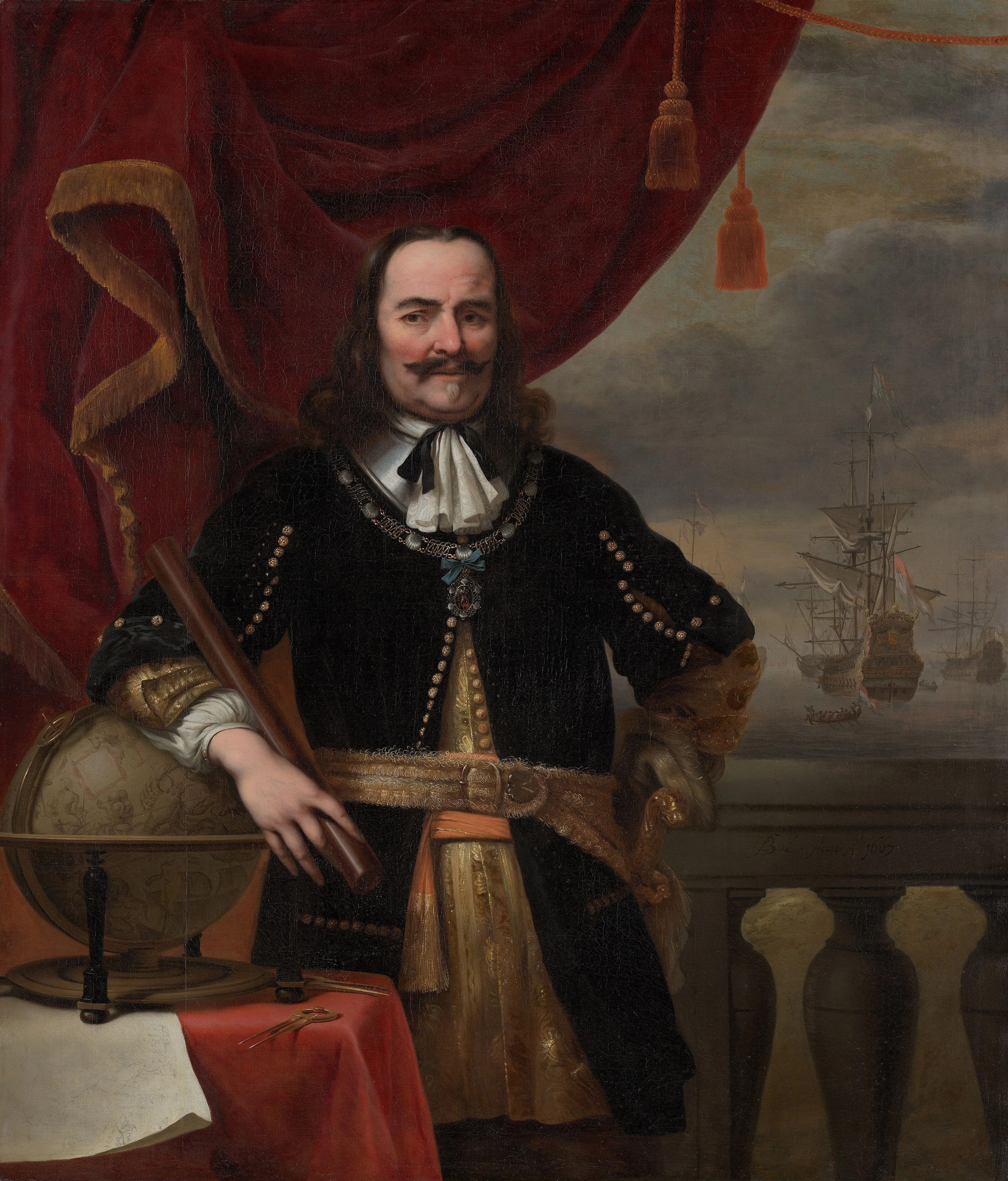 Portrait of Michiel de Ruyter (1607-1676)