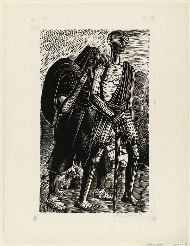 Untitled, by Francisco Dosamantes, ink, 1926